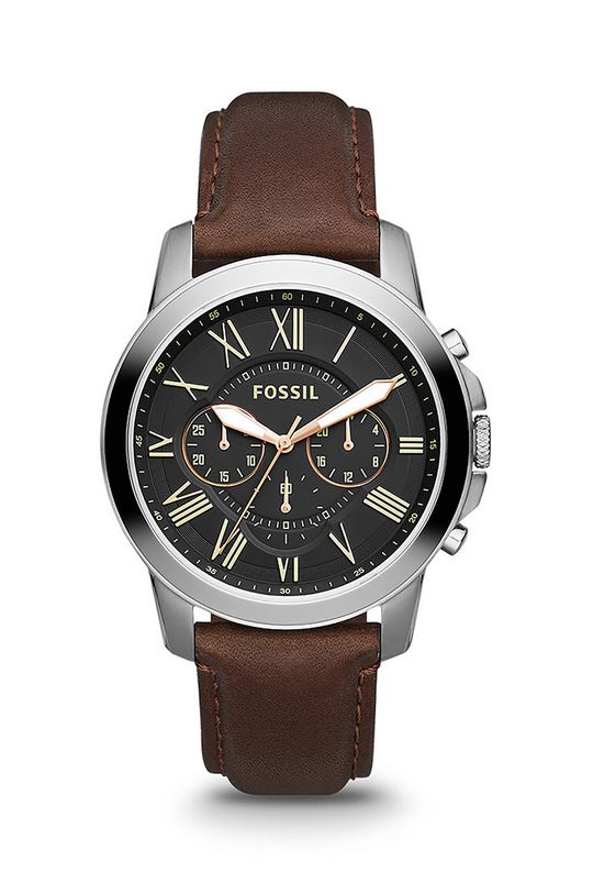 наручные часы fossil fs4813 коричневый серебряный ИСКОПАЕМОЕ - часы FS4813 Fossil, коричневый