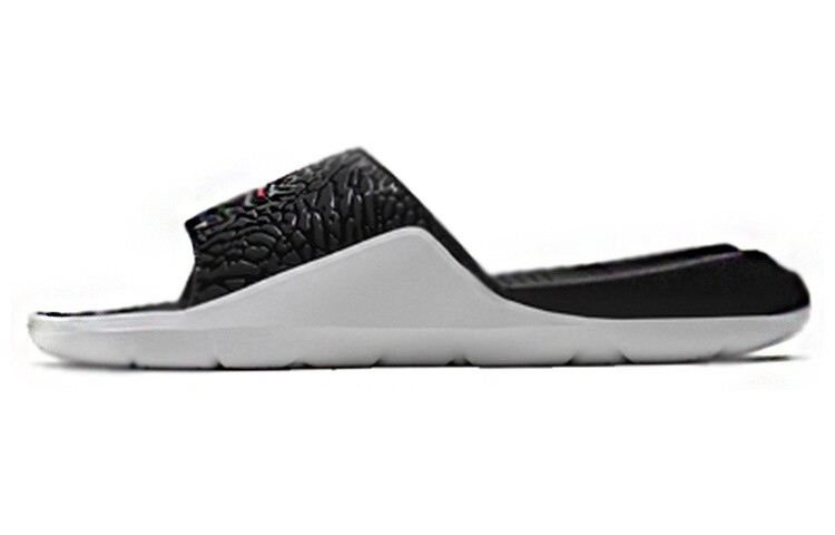 

Air Jordan Hydro 7 V2 Мужские спортивные тапочки Черный Красный
