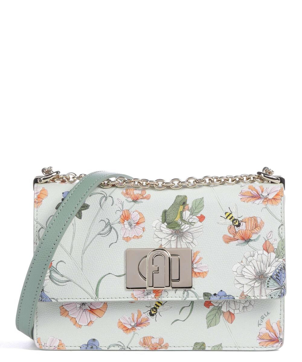 

мини-сумочка 1927 из зерненой кожи Furla, зеленый