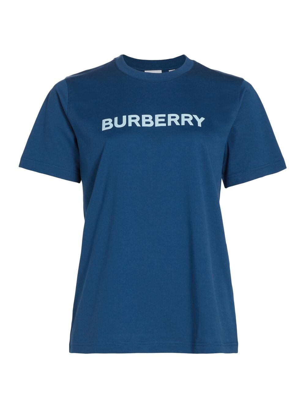 

Футболка с логотипом Margot Burberry, нави, Синий