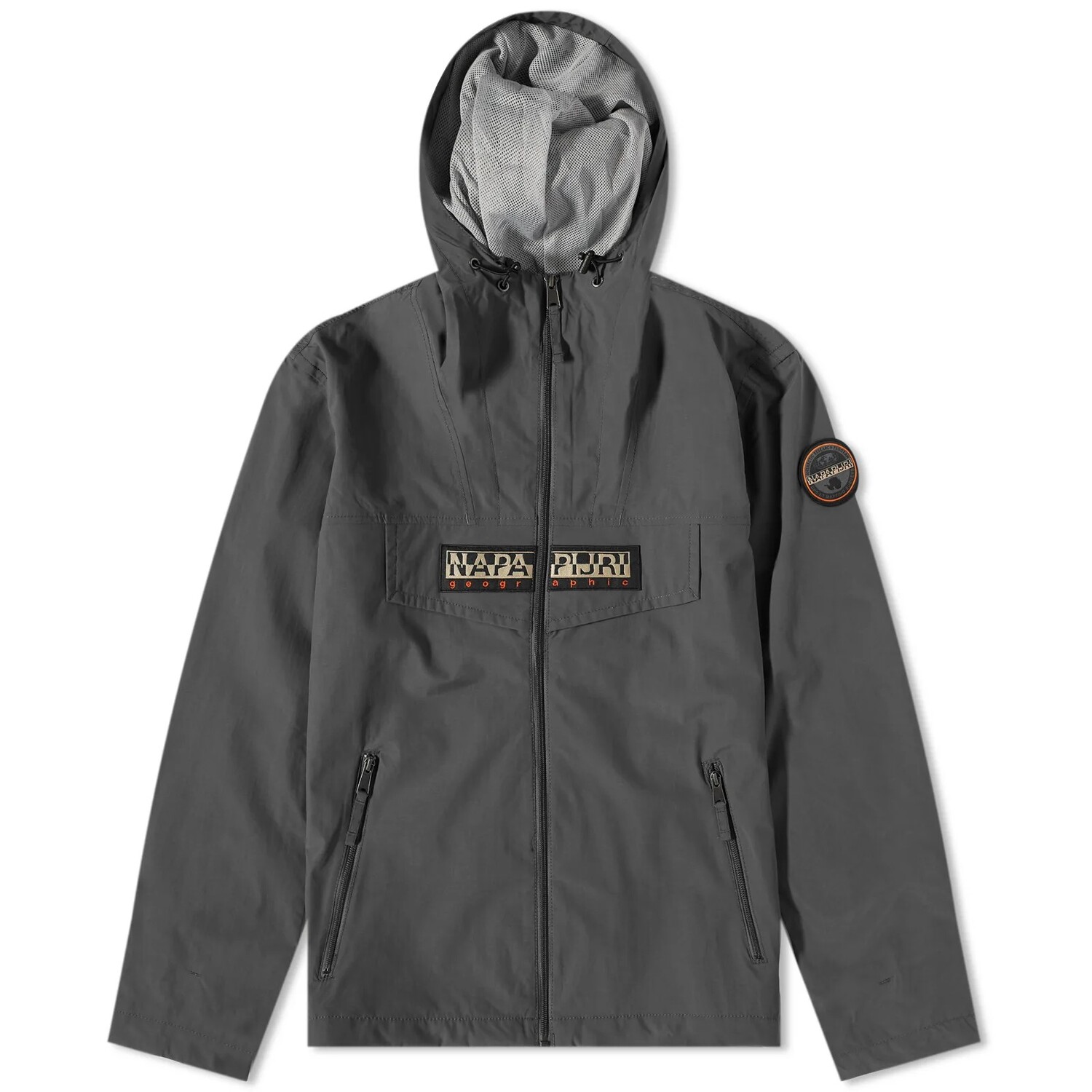 

Ветровка Napapijri Rain Forest Zip Up, серый