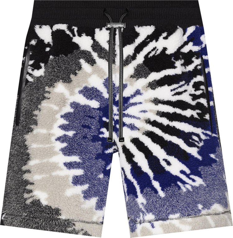 

Шорты Amiri Tie Dye Polar Fleece Shorts 'Blue/Black', синий