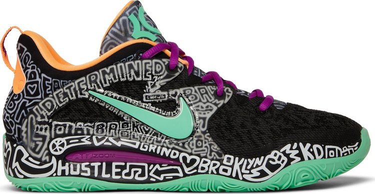 Кроссовки Nike Timothy Goodman x KD 15 'Brooklyn Courts', черный