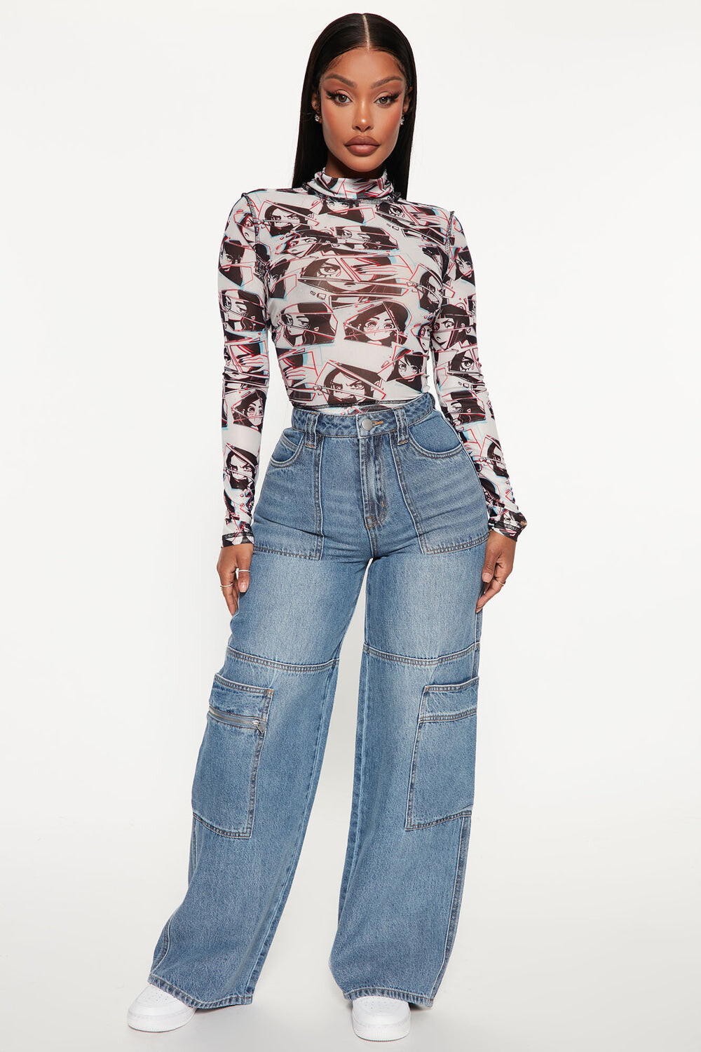 

Джинсы Fashion Nova PU13XPO, синий