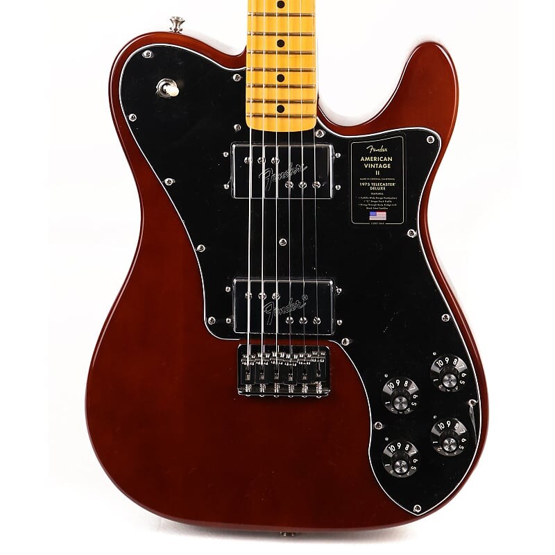 

Fender American Vintage II 1975 Telecaster Deluxe Mocha Fender American II Telecaster Deluxe