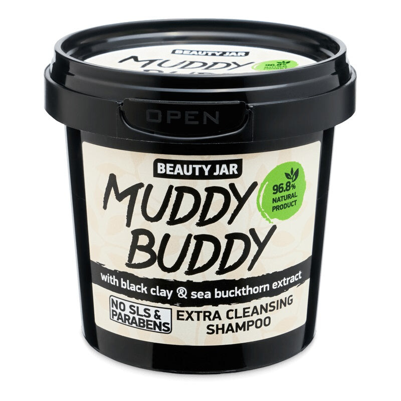 

BEAUTY JAR Muddy Buddy Шампунь экстраочищающий для волос 150г