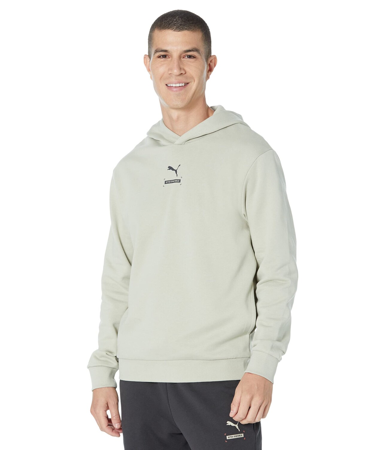 Толстовка Puma Better Fleece, светло-серый