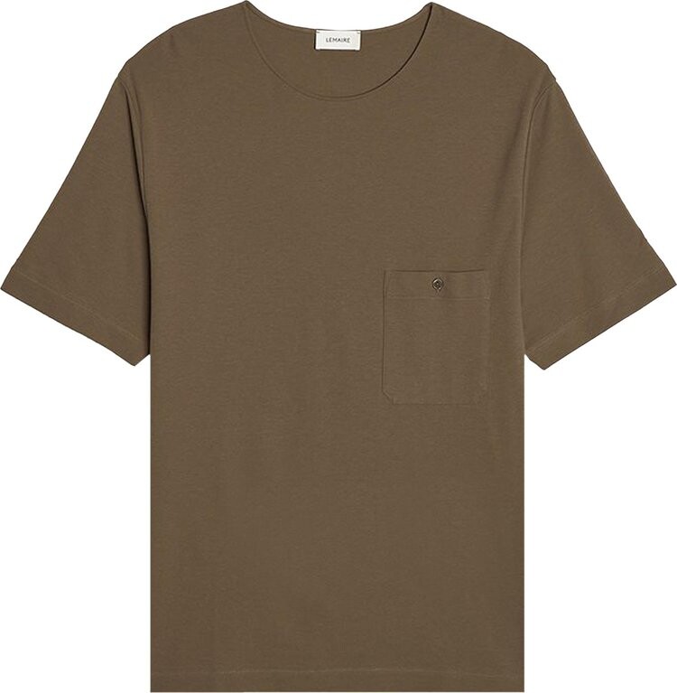 

Футболка Lemaire Jersey Crepe Chinese T-Shirt 'Granite Grey', серый