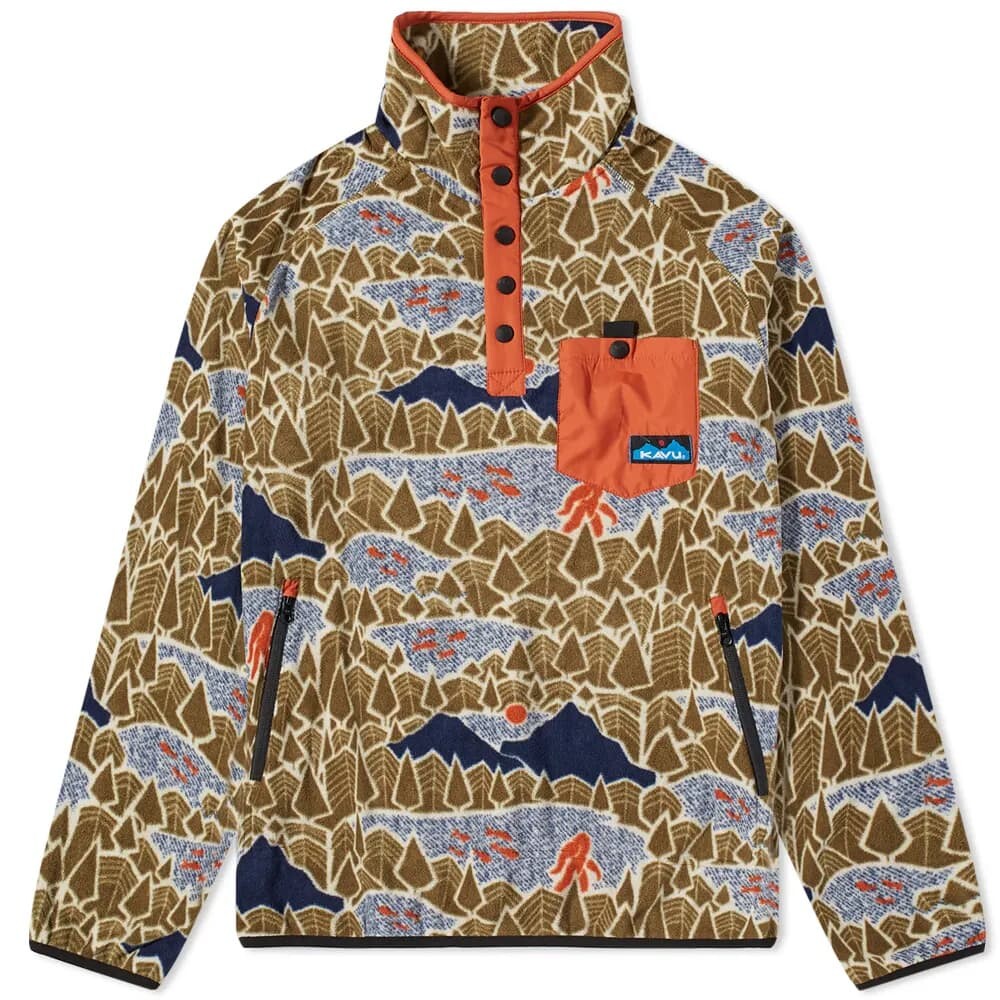 

Толстовка KAVU Teannaway Snap Fleece, Серый