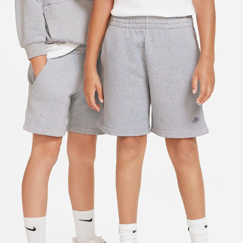 

Шорты Nike Sportswear Icon Fleece Big Kids' Loose, светло-бежевый