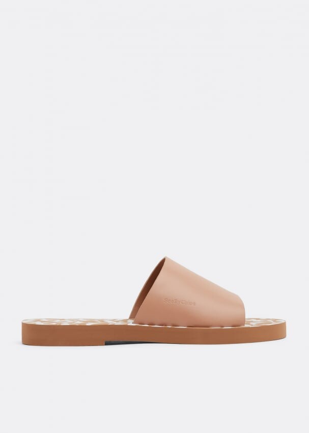 

Мюли SEE BY CHLOÉ Essie mules, бежевый