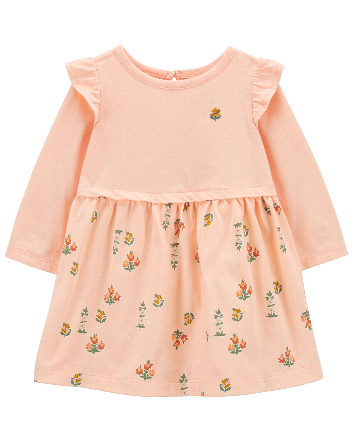 

Трикотажное платье Baby Butterfly Carter's, розовый