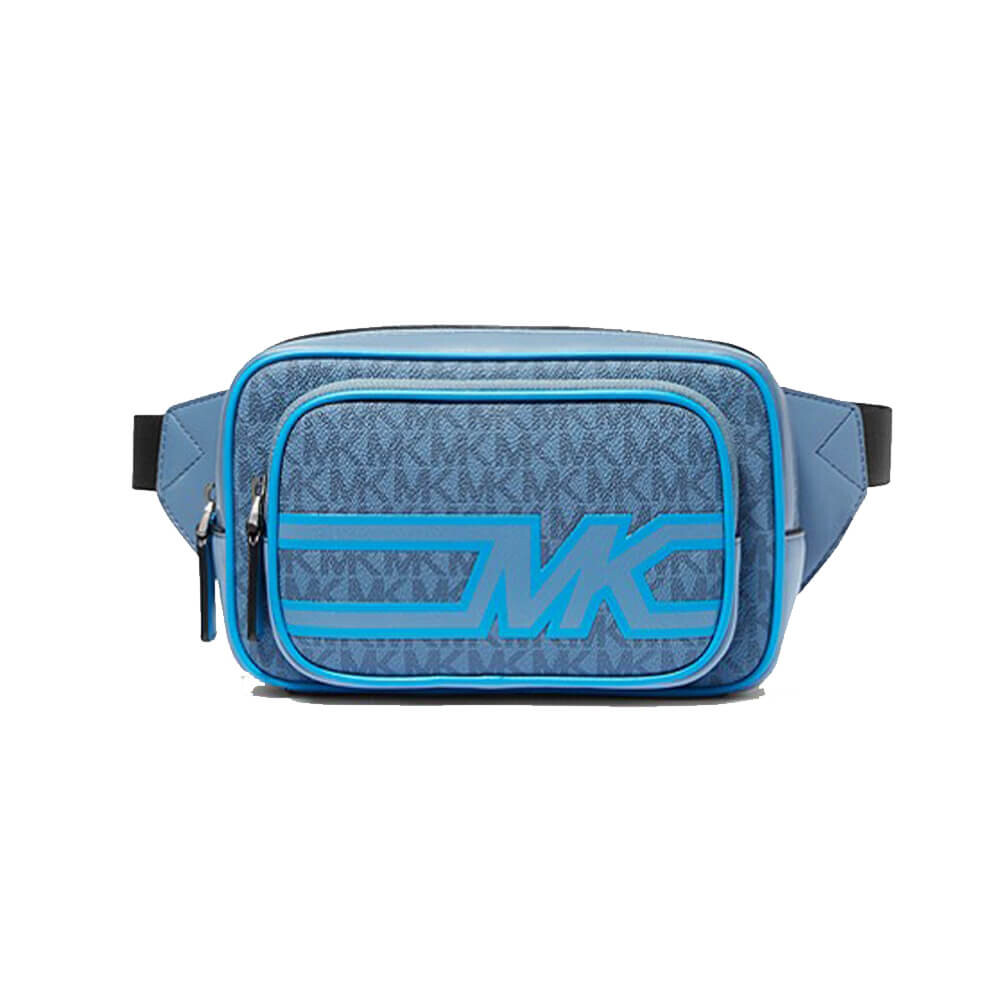 

Сумка-слинг Michael Kors Cooper Graphic Logo Sling, голубой
