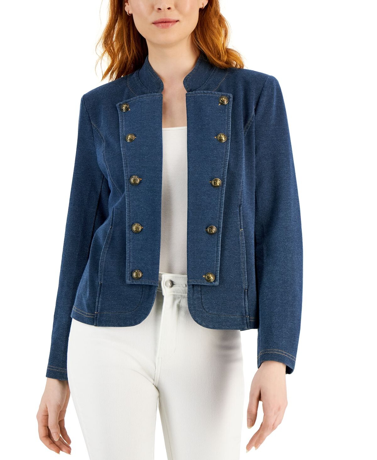 

Вязаный жакет demin band Tommy Hilfiger, мульти