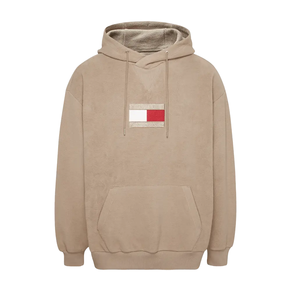 

Худи Tommy Jeans Collection Flag, бежевый