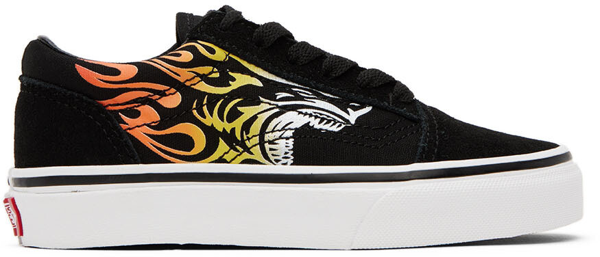 

Детские черные кроссовки Old Skool Vans