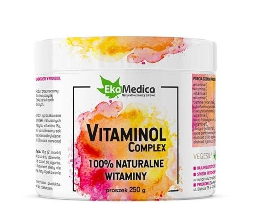 

Ekamedica Vitaminol Complex Proszek набор витаминов и минералов, 250 g