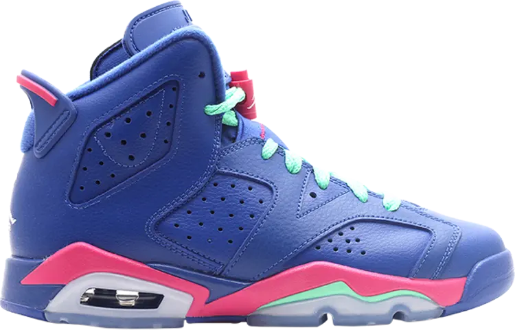 

Кроссовки Air Jordan 6 Retro PS Game Royal, синий