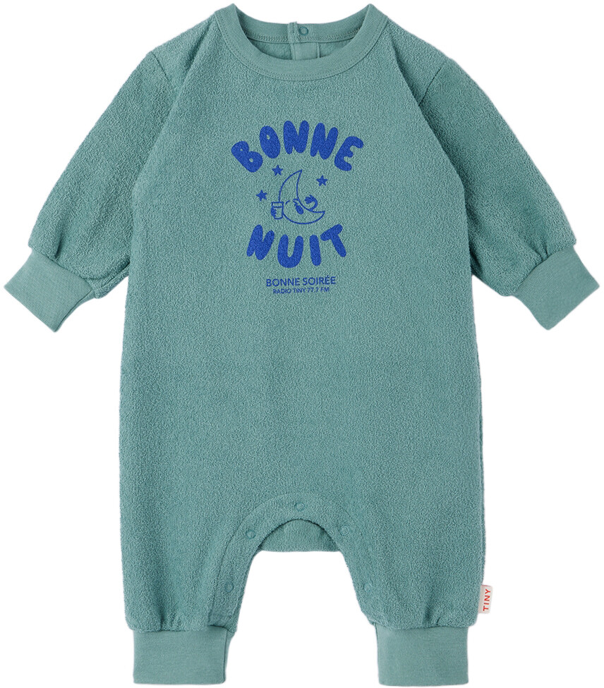 

Голубой комбинезон 'Bonne Nuit' TINYCOTTONS