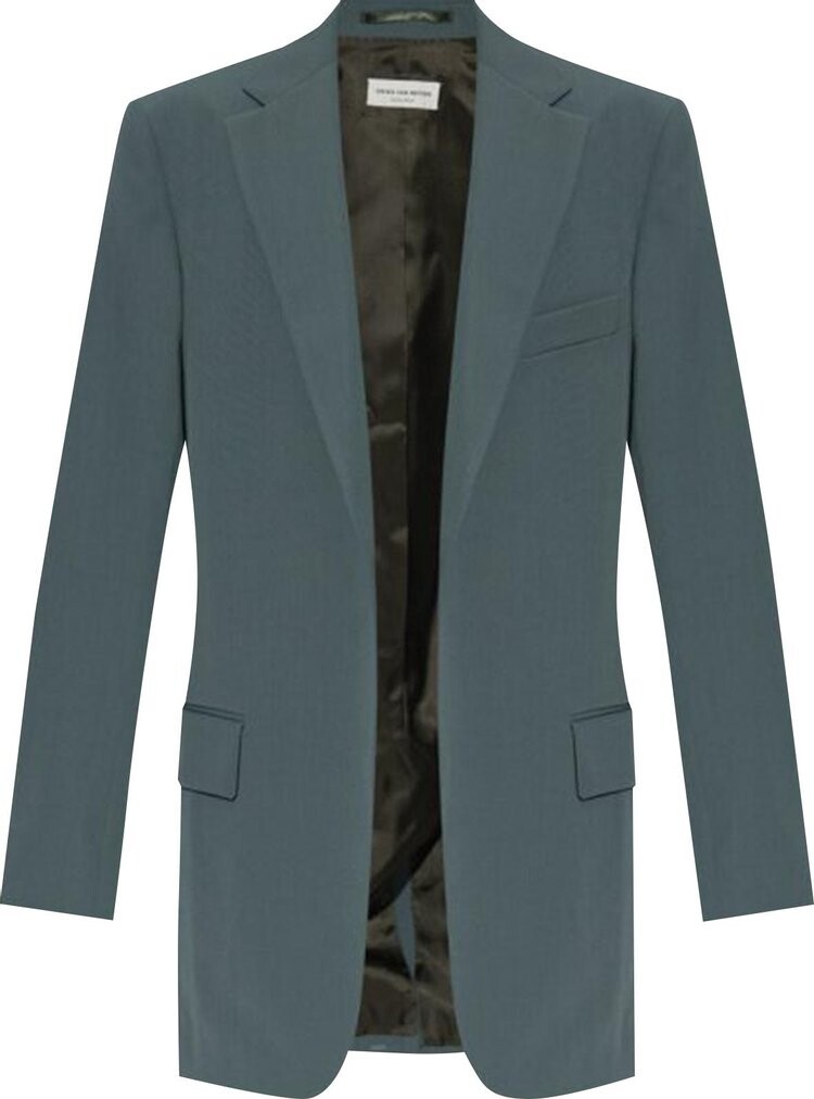 

Блейзер Dries Van Noten Relaxed Fit Blazer Raf, серый