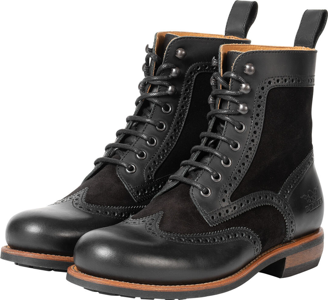 

Сапоги мотоциклетные женские Rokker Frisco Brogue, черный