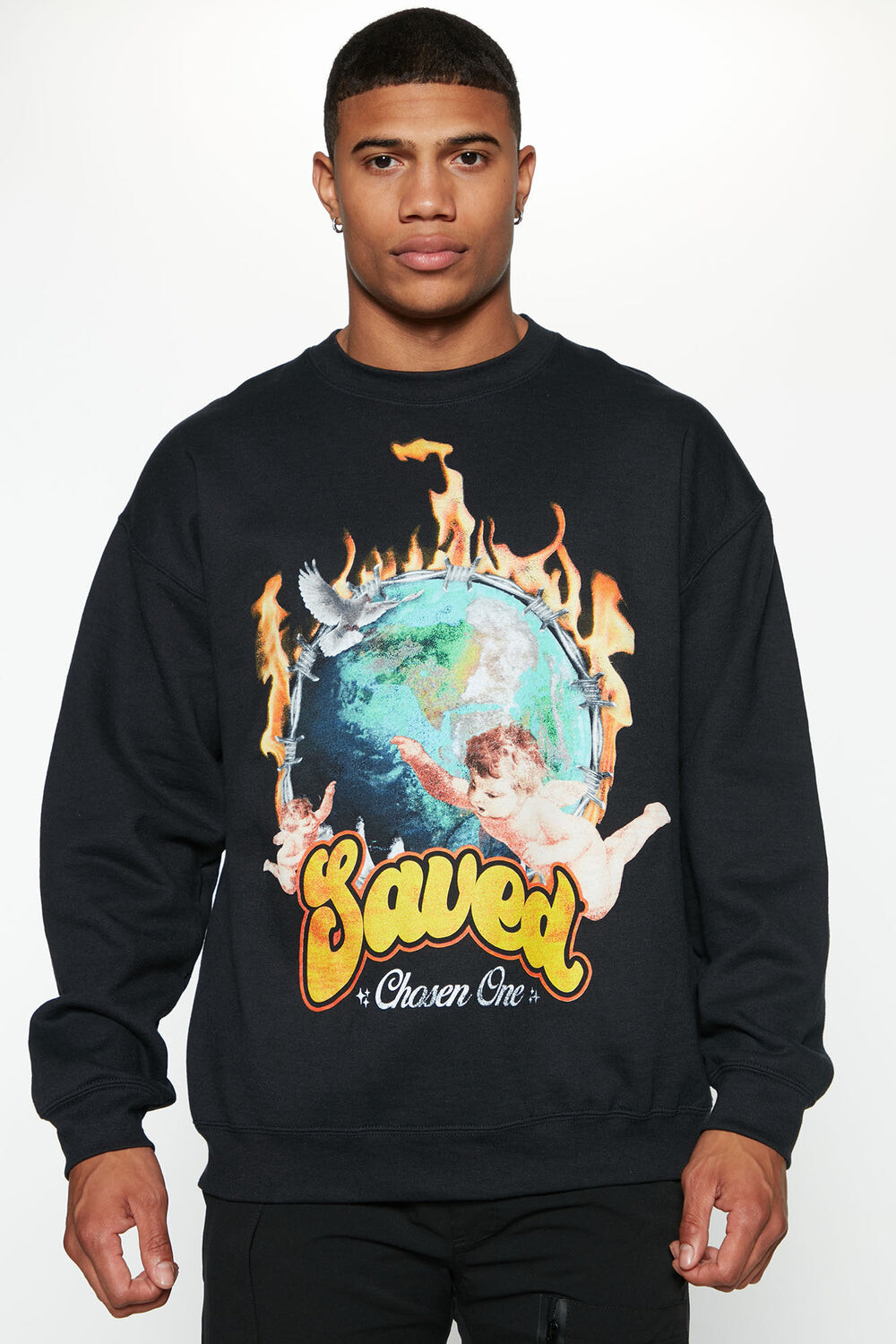 

Толстовка Fashion Nova 22024665, черный