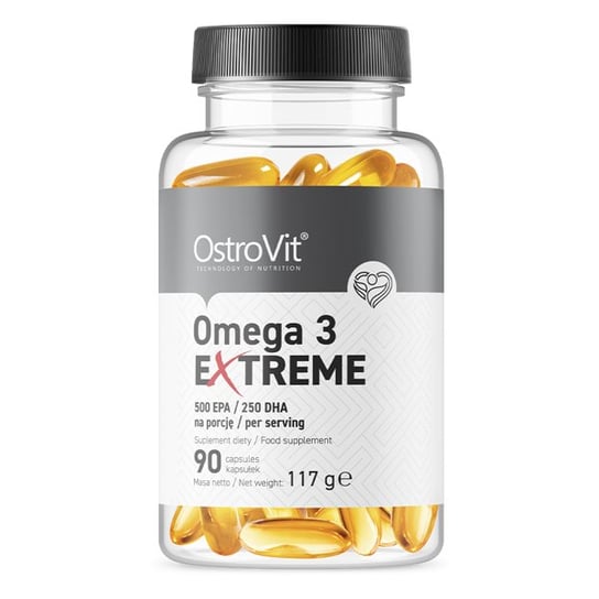 OstroVit, Omega 3 Extreme 90 капсул Иммунитет EPA DHA