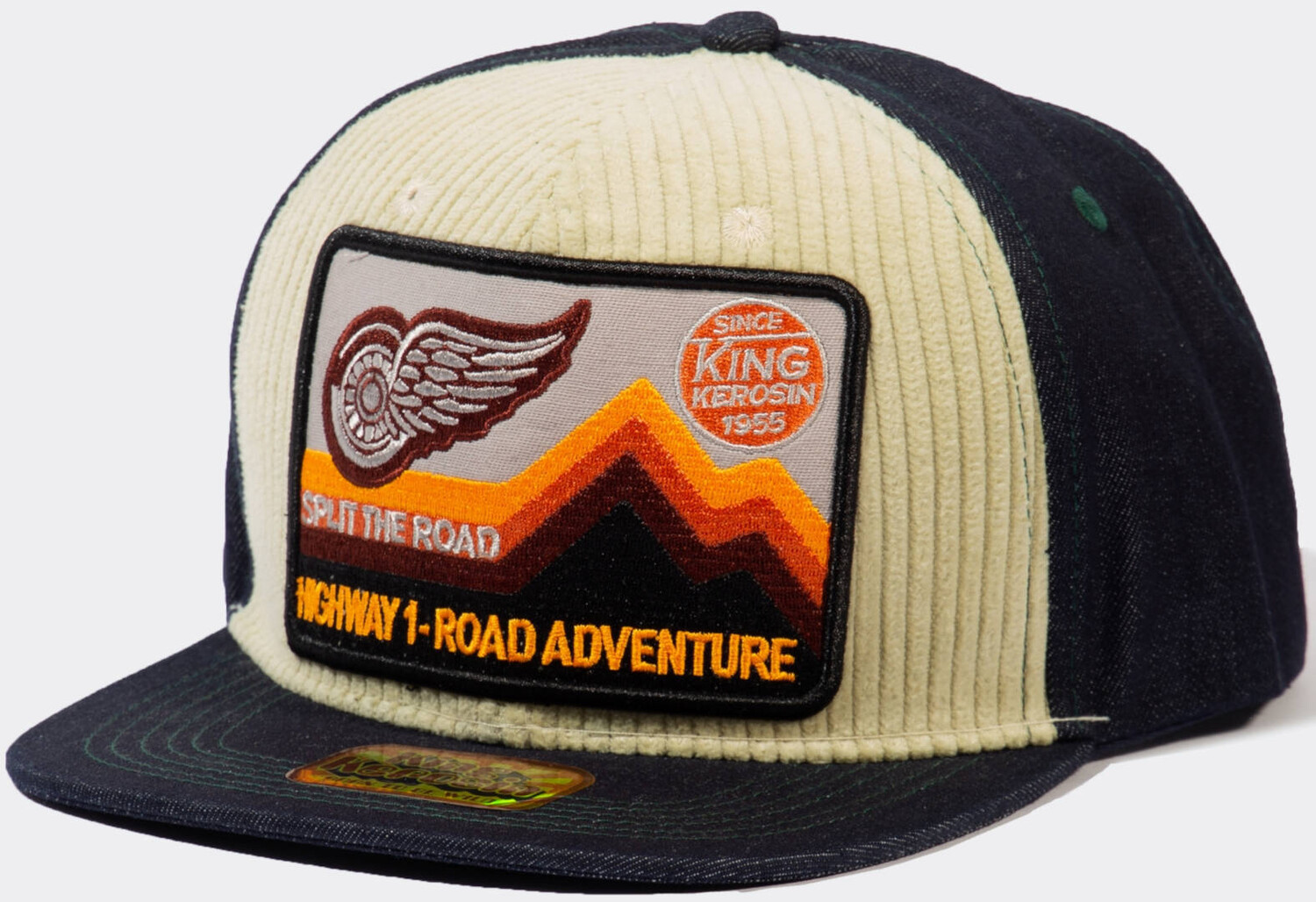 

Кепка King Kerosin Road Adventure, черный/бежевый