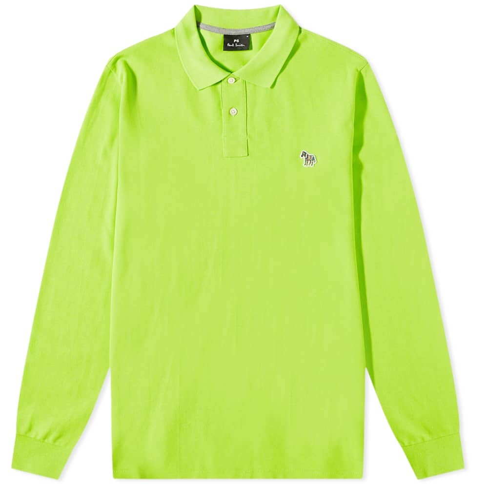 

Футболка Paul Smith Long Sleeve Zebra Polo Shirt, Зеленый