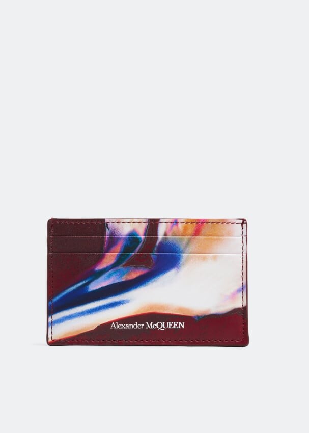 

Картхолдер ALEXANDER MCQUEEN Leather cardholder, красный