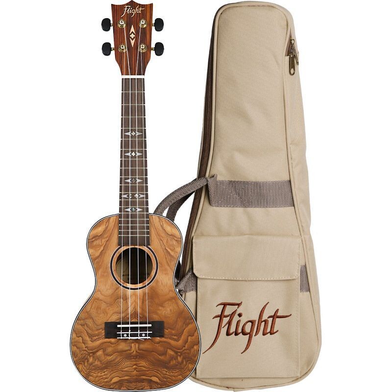 

Укулеле Flight DUC410 концертная, quilted ash