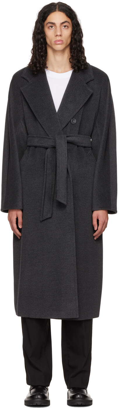 

Серое пальто Madame Max Mara, Серый