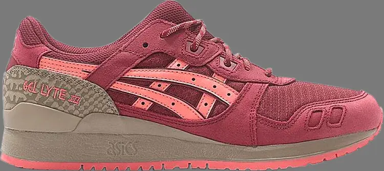 

Кроссовки gel lyte 3 'trail pack' Asics, красный
