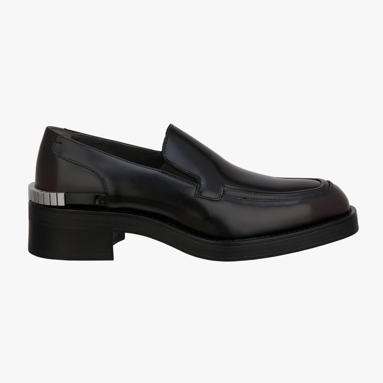 

Лоферы Zara Limited Edition Leather, черный/бордовый