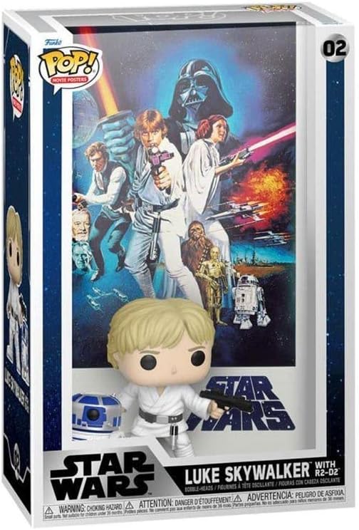 Фигурка Funko Pop! Movie Poster: Star Wars: A New Hope - Luke Skywalker with R2-D2 фигурка funko pop star wars luke skywalker new classics