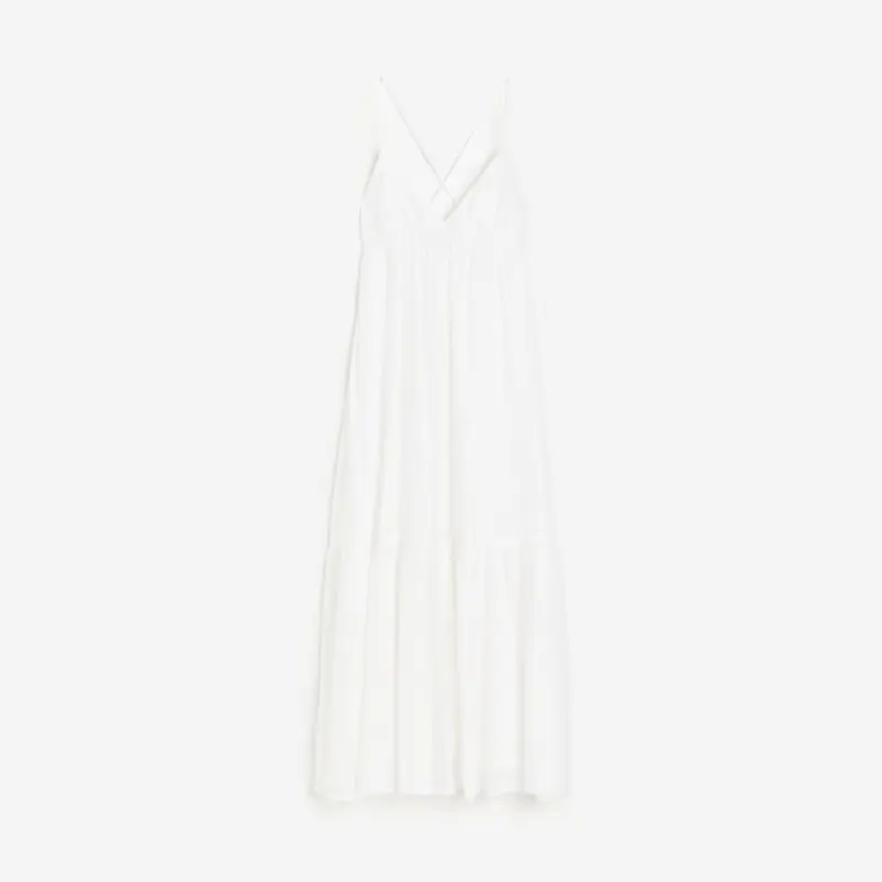 

Пляжное платье H&M Sleeveless Poplin, белый