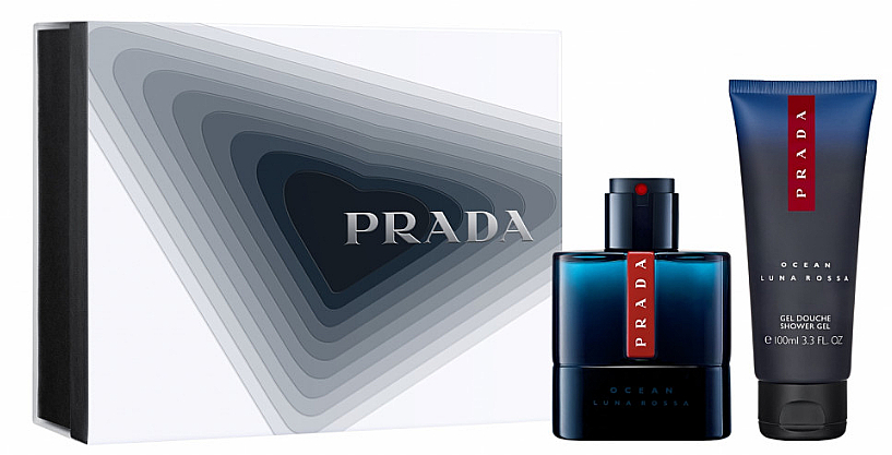 Парфюмерный набор Prada Luna Rossa Ocean, 2 предмета - фото