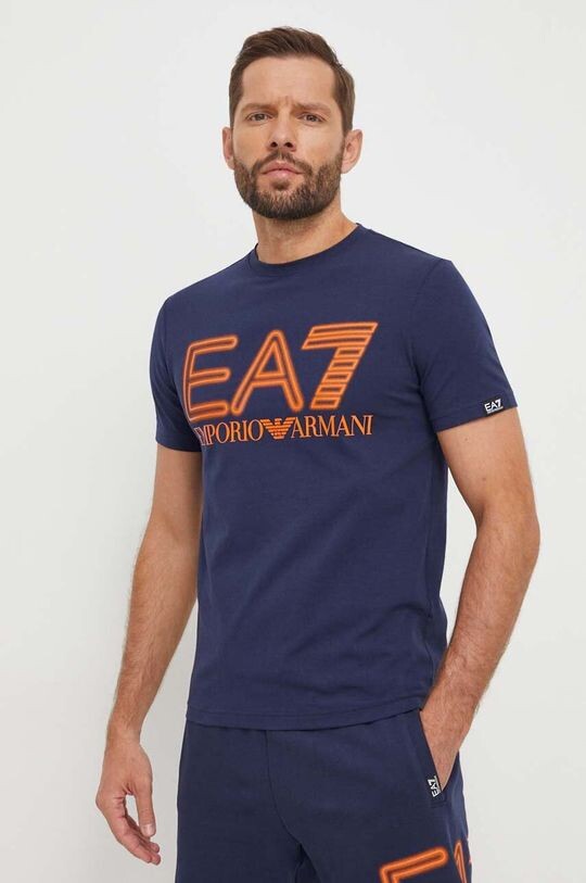 

Футболка EA7 Emporio Armani, темно-синий
