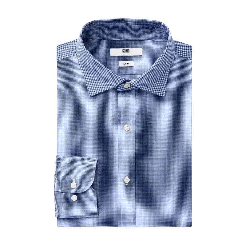 

Рубашка Uniqlo, синий