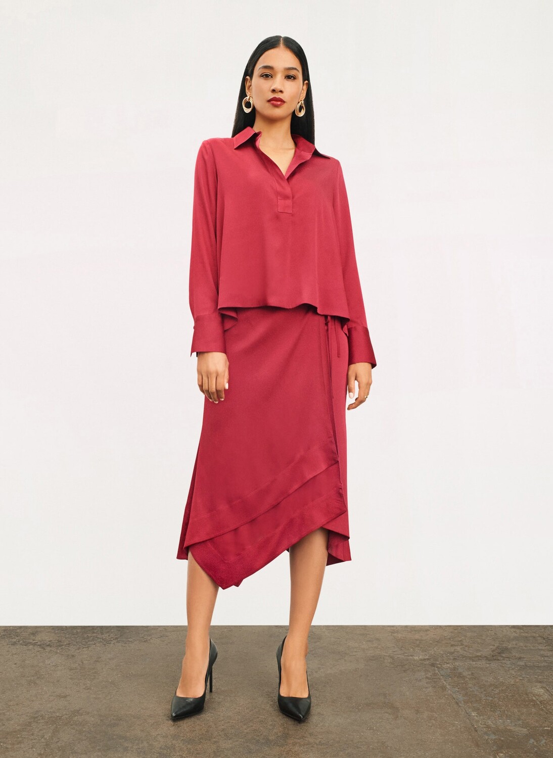 

Туника с зауженным краем Donna Karan