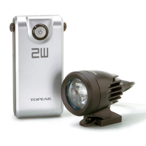 

Освещение Topeak WhiteLite HP 2W, коричневый / коричневый / серый
