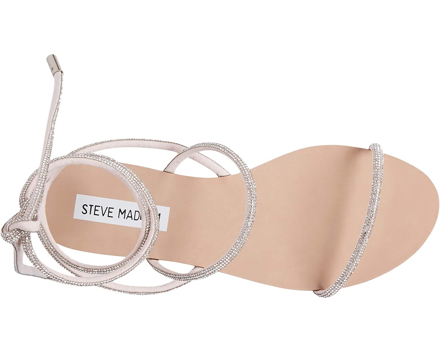 

Сандалии Twirl-R Flat Sandal Steve Madden, горный хрусталь