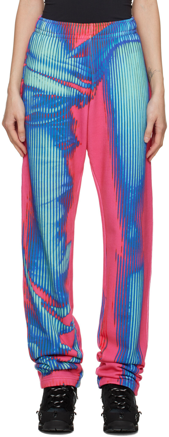 

Разноцветные брюки для отдыха Jean Paul Gaultier Edition Y/Project, Синий