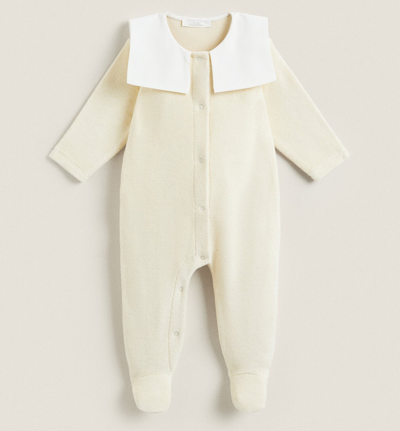 

Комбинезон Zara Home Terry With Collar, желтый
