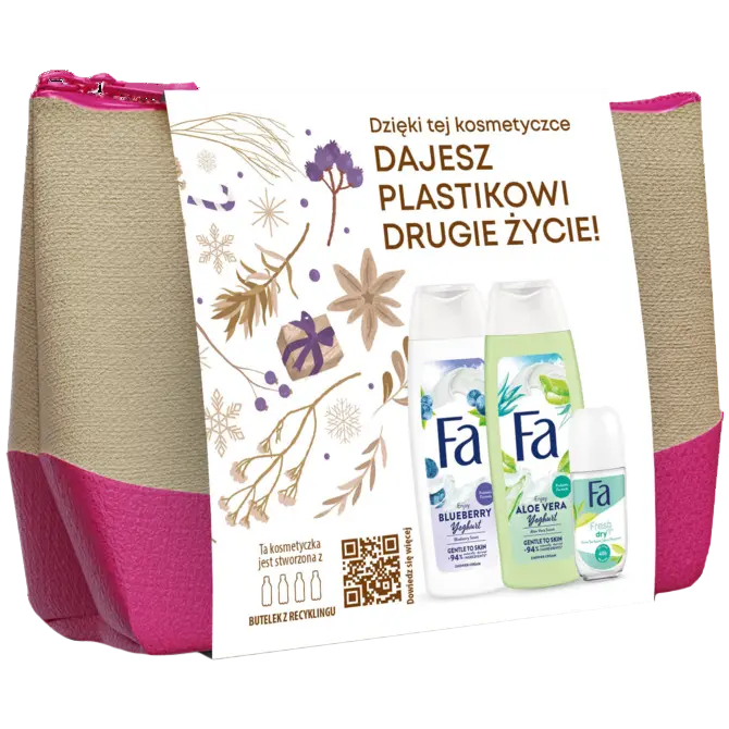 

Fa Blueberry Aloevera набор косметики
