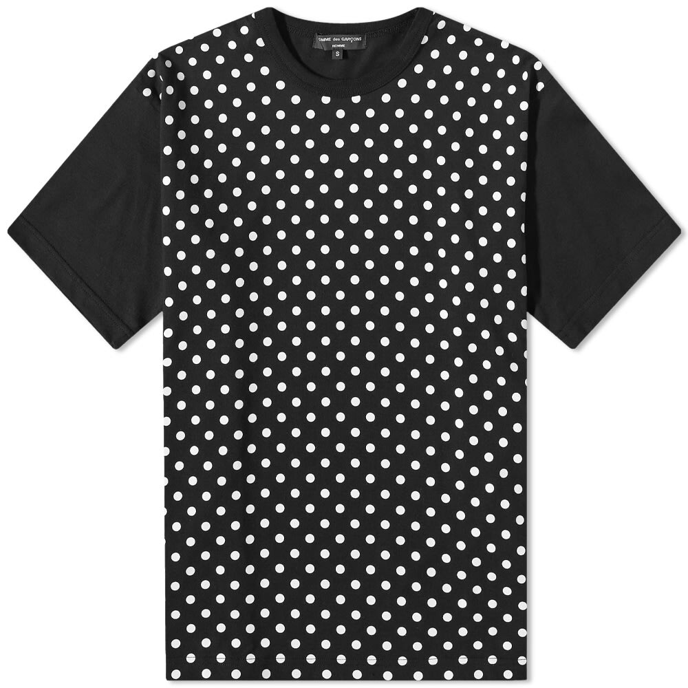 

Футболка Comme des Garçons Homme Polka Dot Tee, Черный