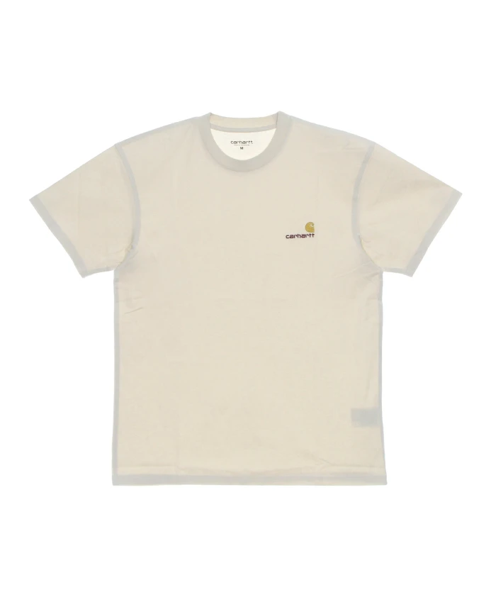 

Футболка Script Tee натуральная мужская футболка Carhartt Wip, бежевый