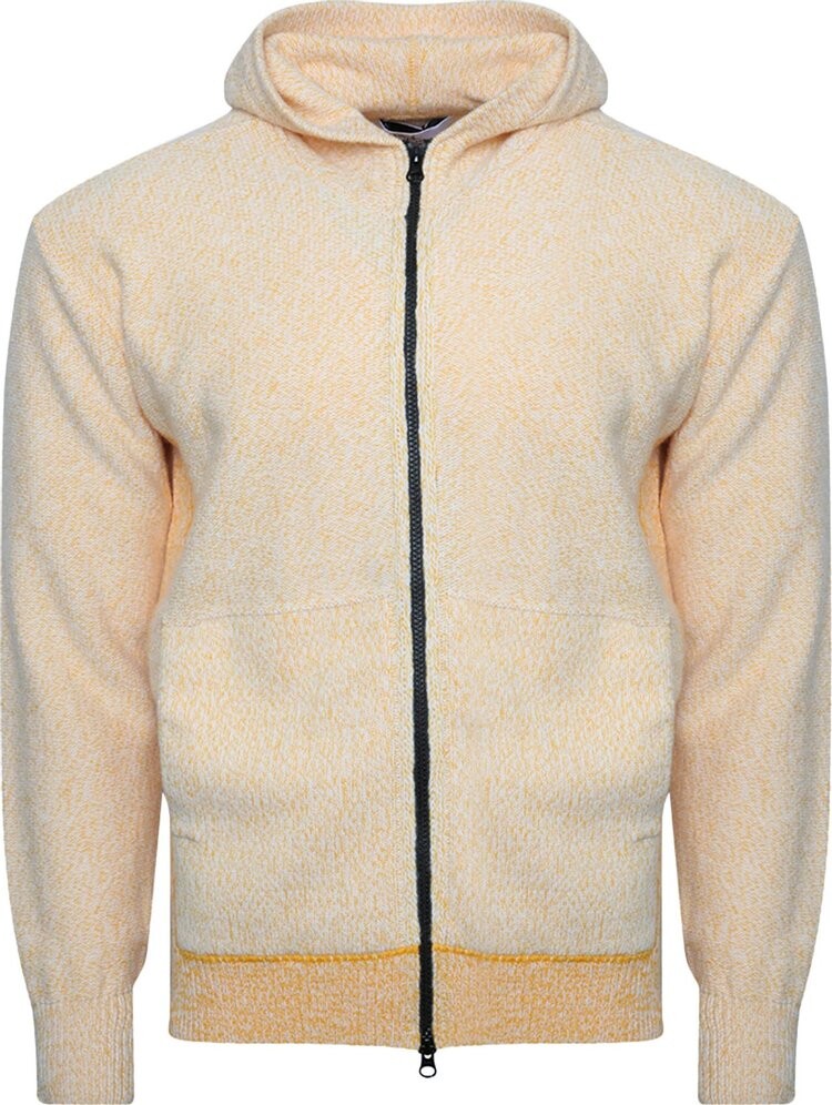 

Кардиган Stone Island Hooded Cardigan Knit 'Yellow', желтый