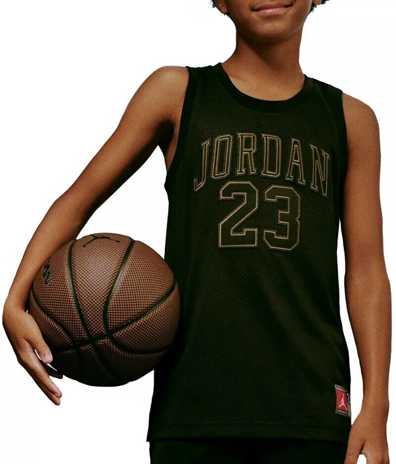 

Детская майка Jordan 23, черный
