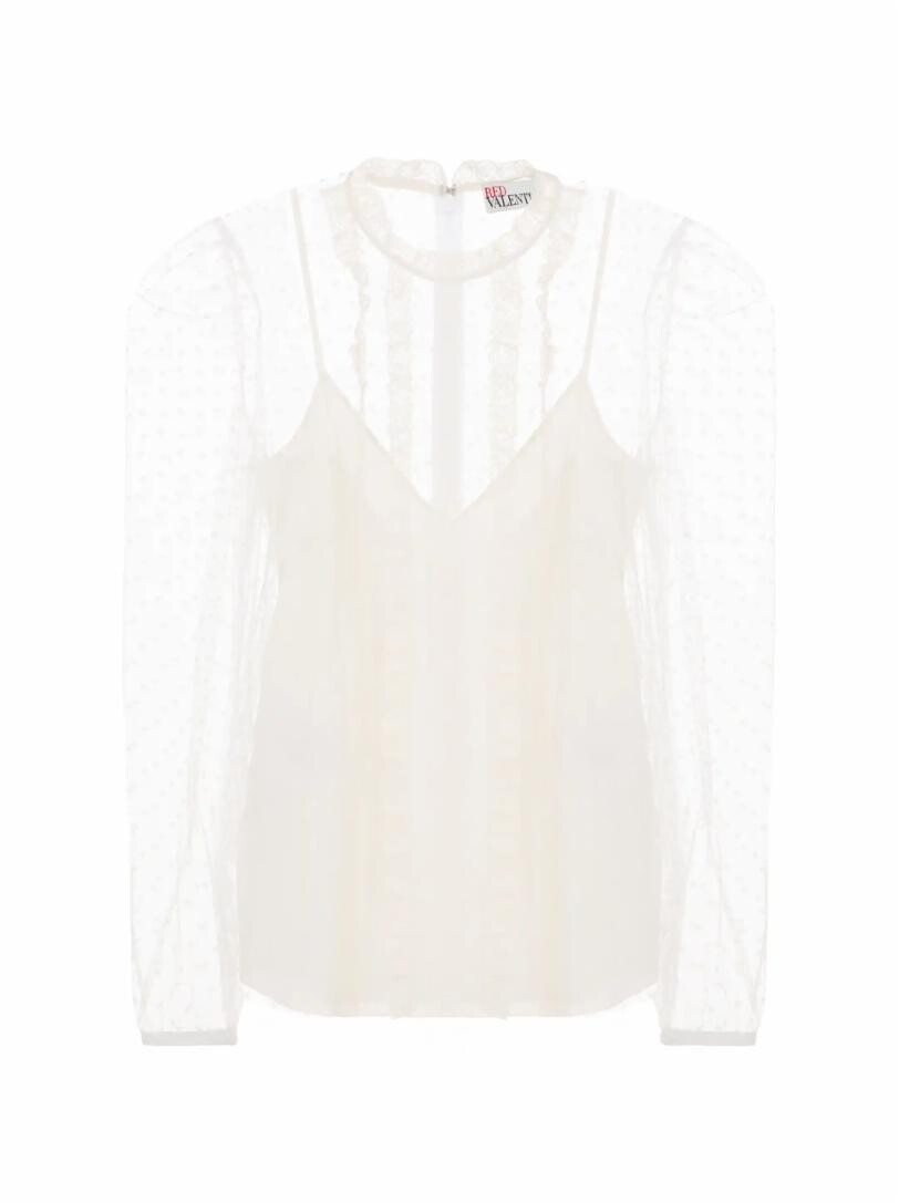 

Кружевная блузка RED Valentino